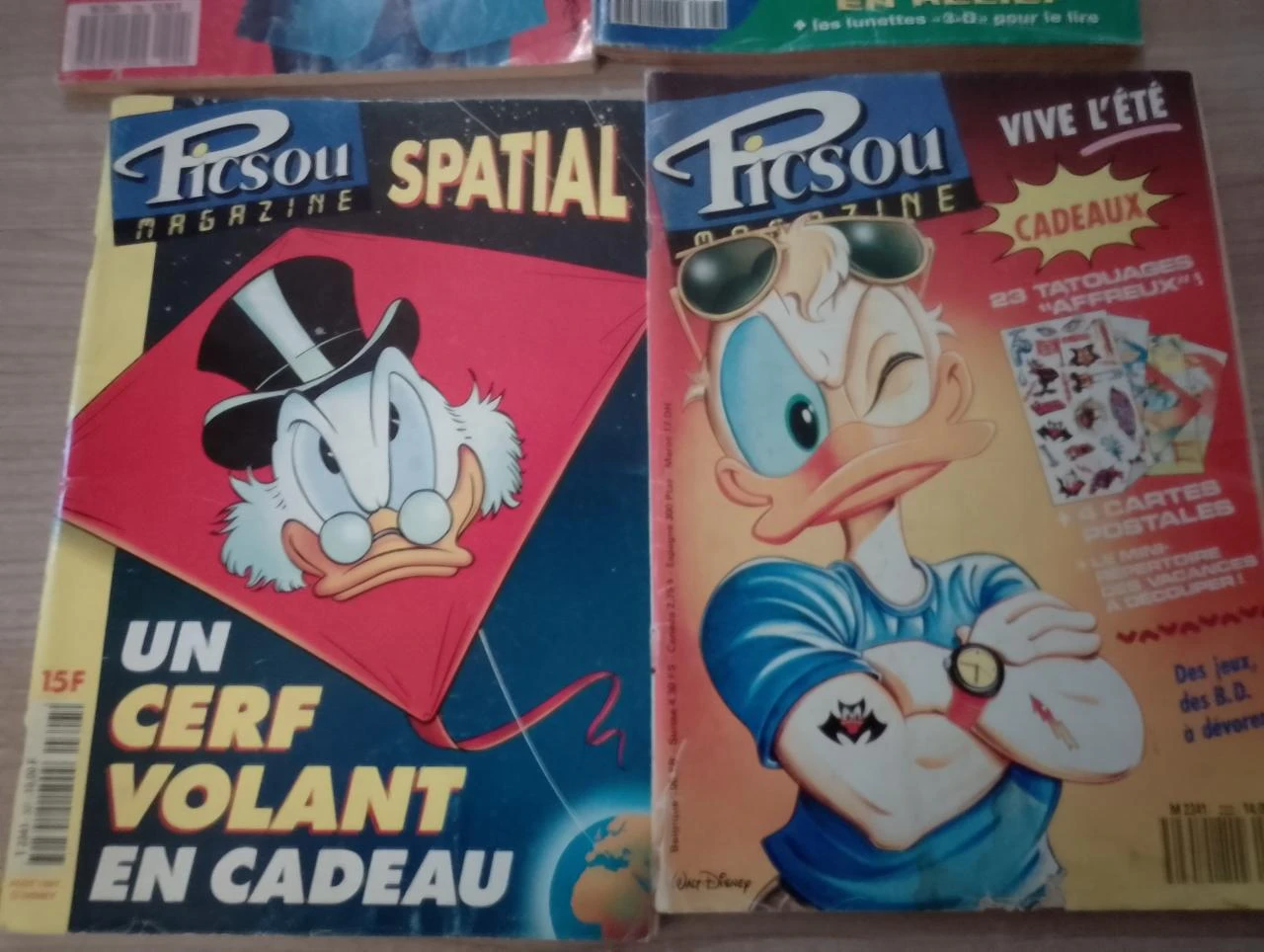 Picsou magazine lot van 7 (aanbod voor het weekend) nr. 264, 194, 247, 307, 199, 222 – photo 3